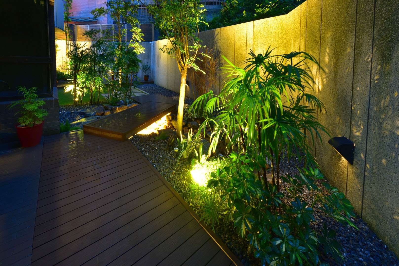 Accent Garden Lighting in Preston